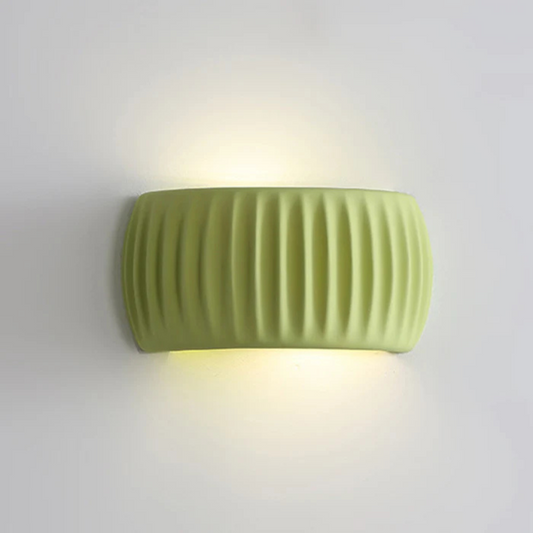 Contemporary White Wall Light - Befez
