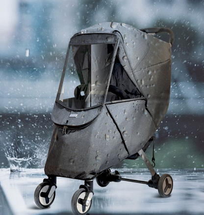 Waterproof Stroller Rain Cover - Universal Fit