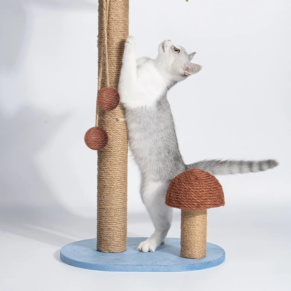 Natural Fiber Cat Tree Scratcher Post