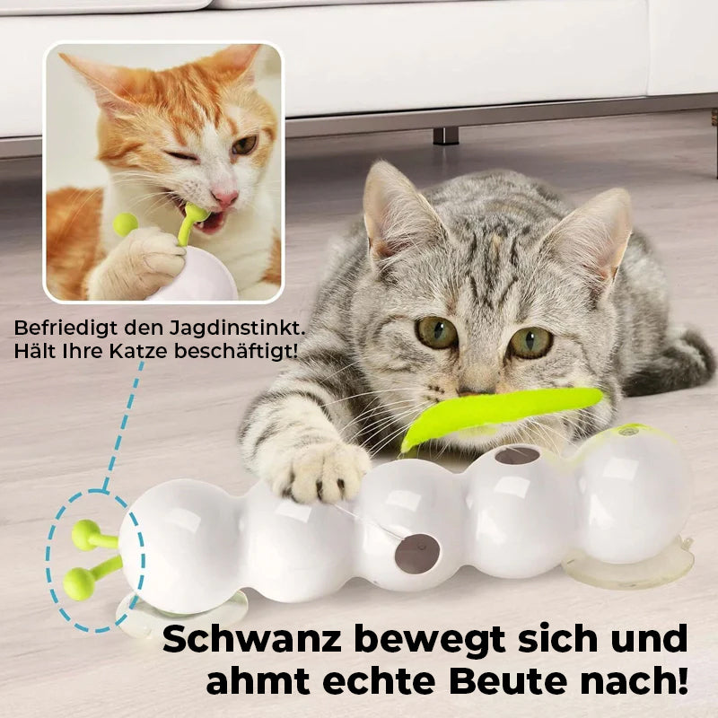 Fun Electronic Cat Toy Worm Teaser