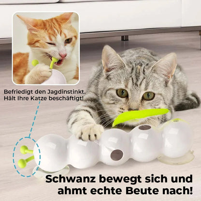 Fun Electronic Cat Toy Worm Teaser