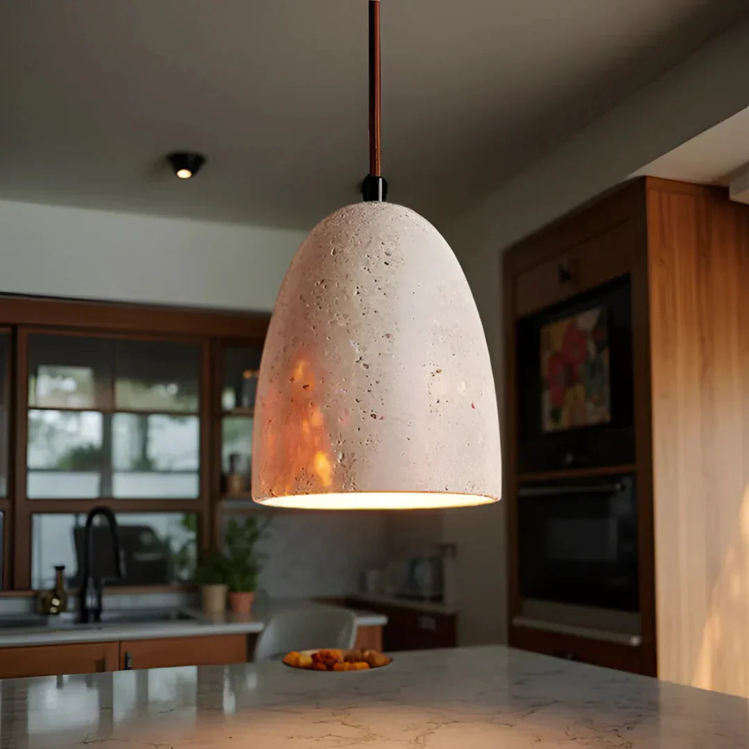 Vintage Stone Drop Ceiling Light