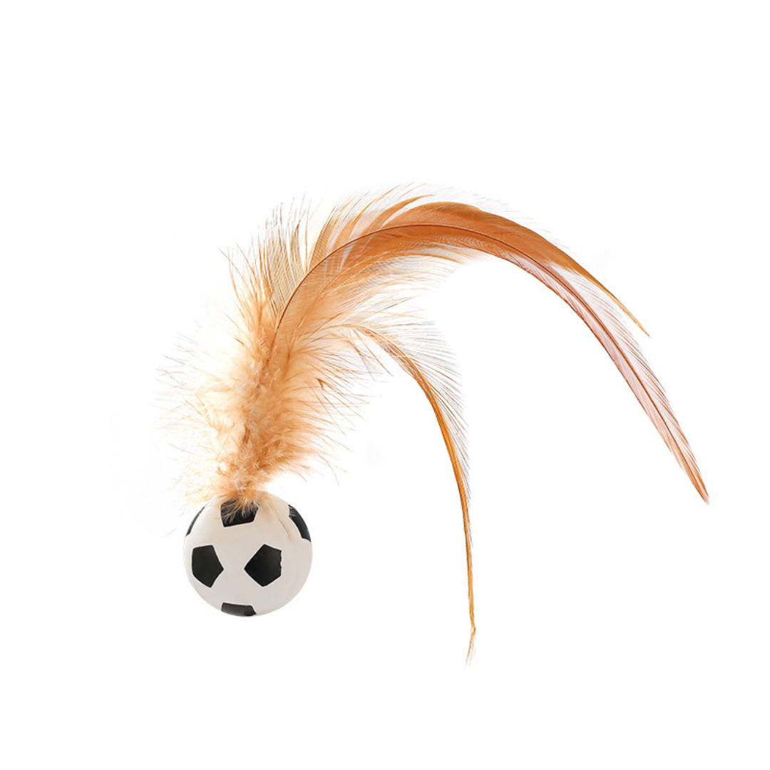 Fun Cat Feather Teaser Toy