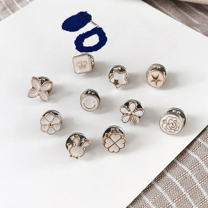 Secure Pin Brooch Set of 10