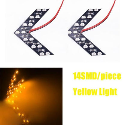 Bright 2PCS Car LED Arrow Light Panels