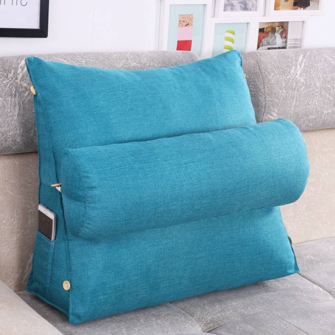 Soft Supportive Reading Pillow for Back Comfort