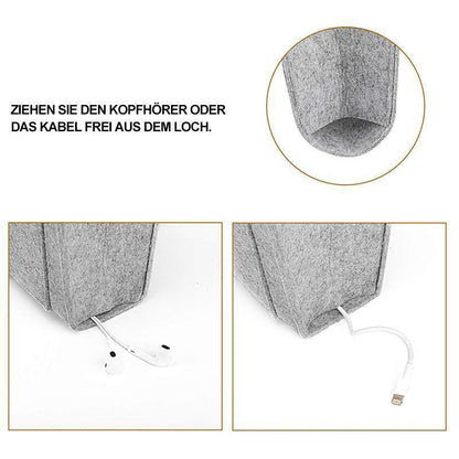 Stylish Hanging Storage Bag for Bed & Desk