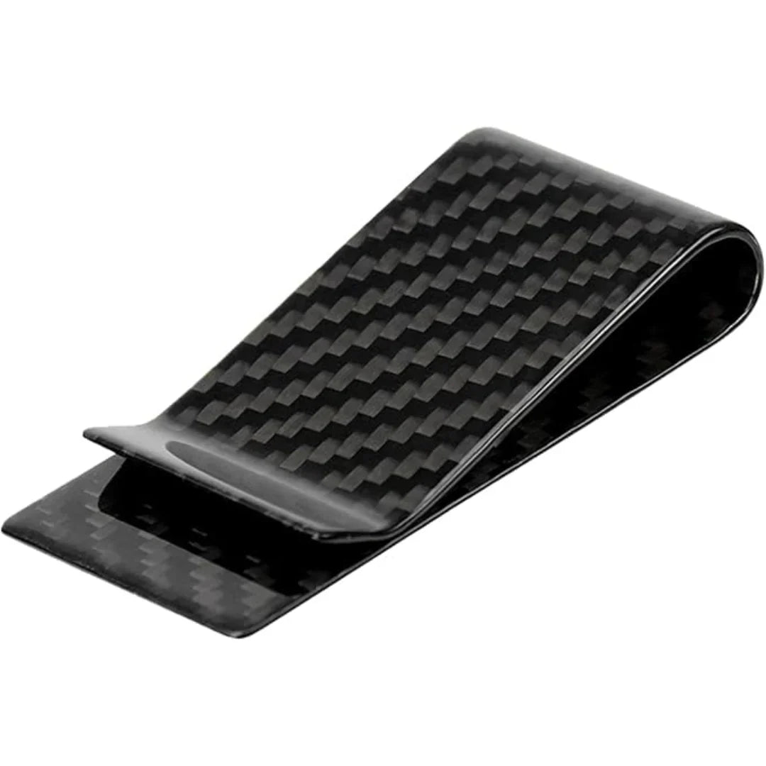 Slim Metal Card Holder and Money Clip Set