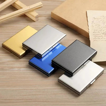 Slim Protective Metal Credit Card Holder