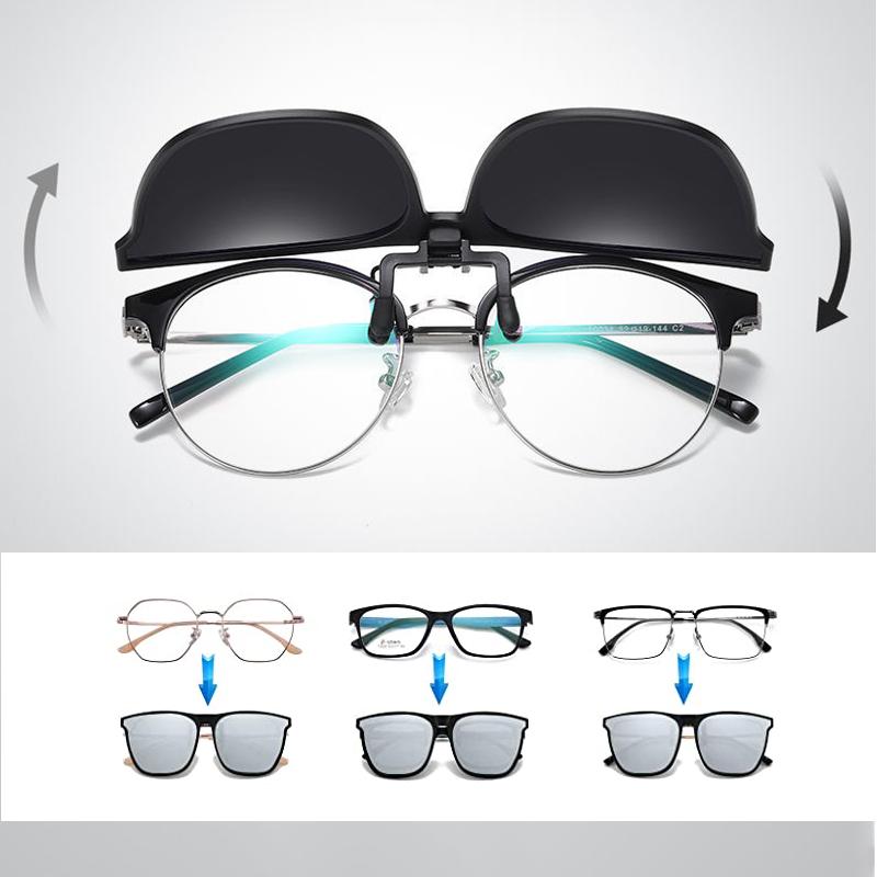 Befez | Trendy Polarized Flip Up Sunglasses