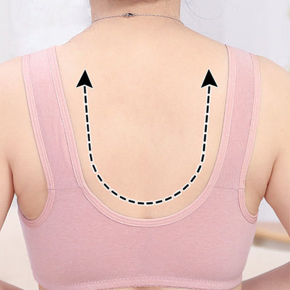 Soft Front Closure Supportive Bra