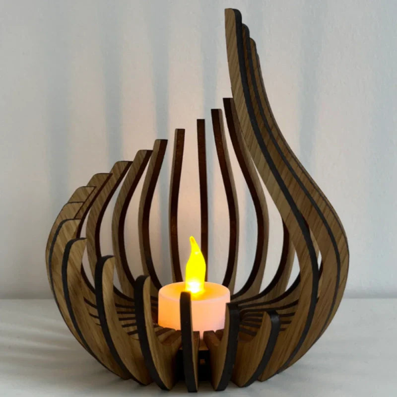 Sparkling Crystal Tea Light Holder