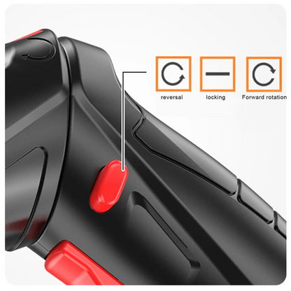 Portable Cordless Screwdriver - Compact Tool, Strong Power