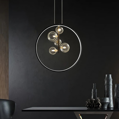 Simple Black Hanging Light