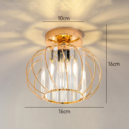 Stylish Glass Pendant Light