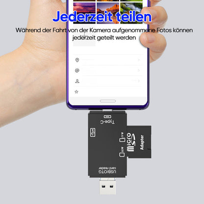 Multi-Function 6-in-1 Memory Card Reader
