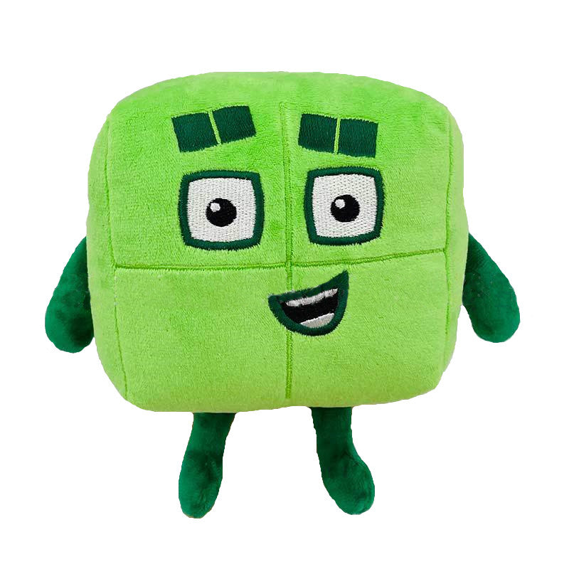Soft Leather Number Blocks Cute Learning Toy for Kids