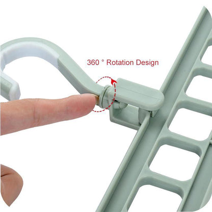 Adjustable Anti-Slip Closet Hanger
