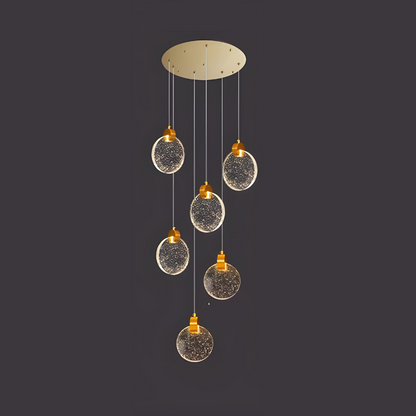 Luxury Glass Pendant Light Fixture