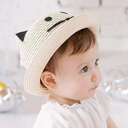 Cute Cat Ear Baby Sun Hat