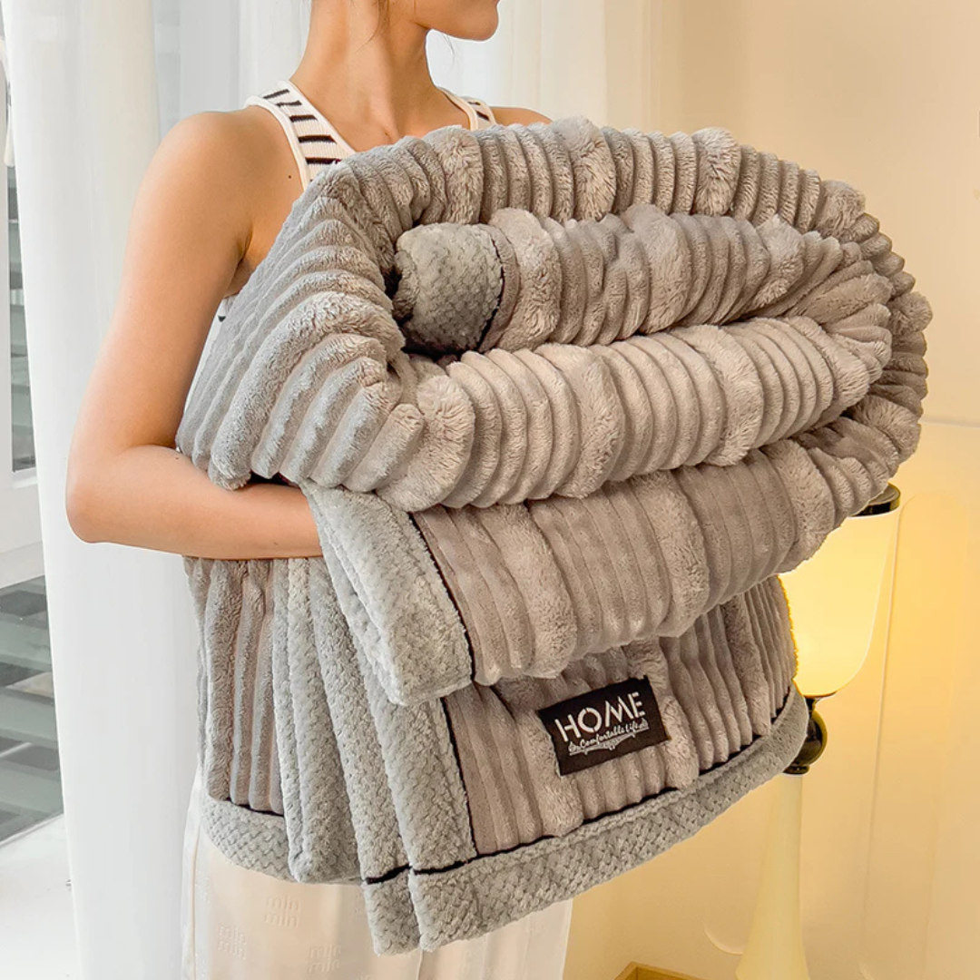 Soft Cozy Throw Blanket for Bed and Couch