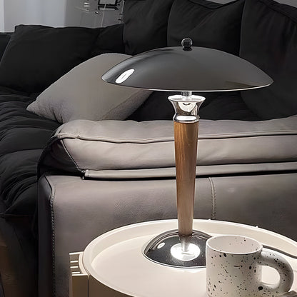 Vintage Ship Mushroom Desk Lamp with Adjustable Brightness