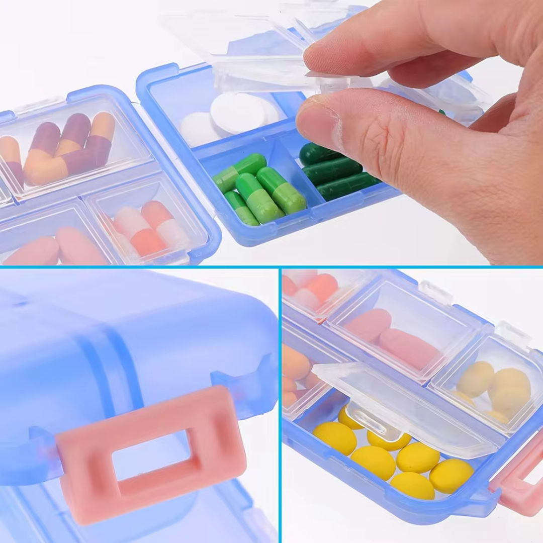 Compact Travel Pill Box