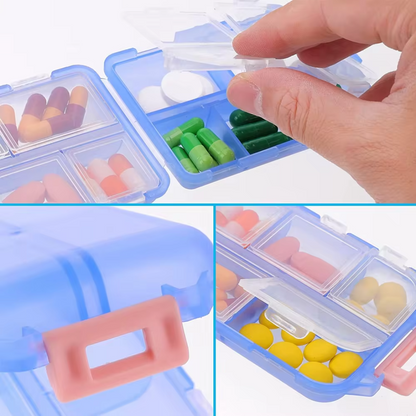 Compact Travel Pill Box