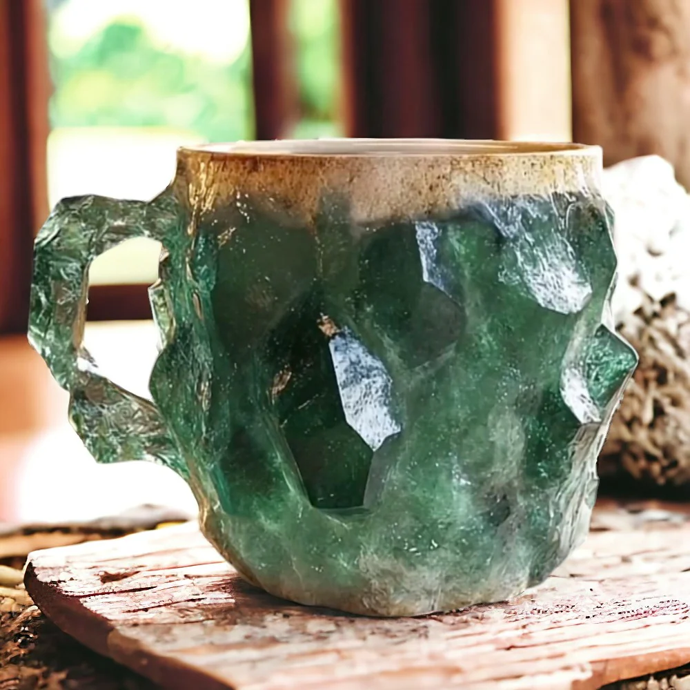 Pretty Stone Ceramic Coffee Mug