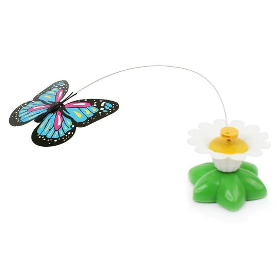 Colorful Flying Butterfly Pet Toy