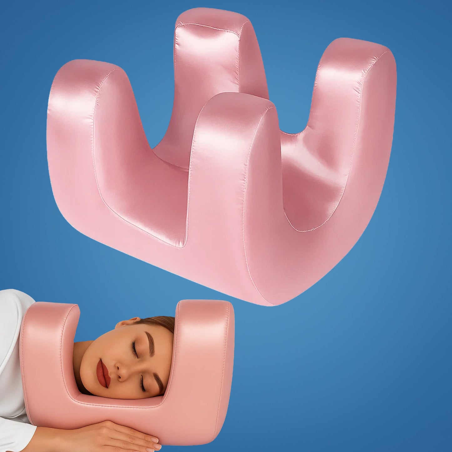 Cooling Memory Foam Contour Pillow for Side Sleepers