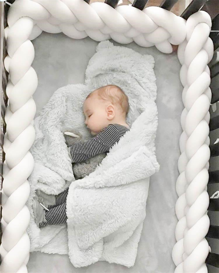 Soft Woven Baby Pillow for Nursery