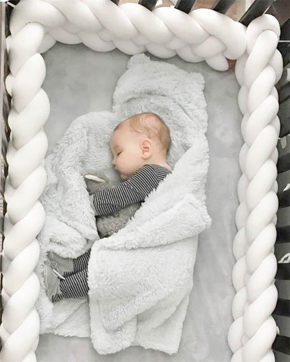 Soft Woven Baby Pillow for Nursery