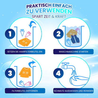 Practical Laundry Mesh Bag Lint Catcher