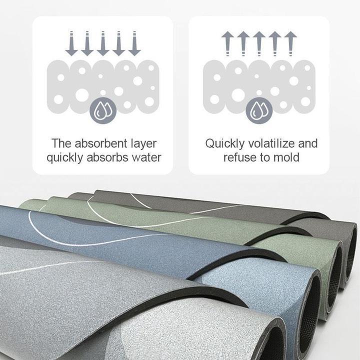 Ultra Absorbent Bathroom Floor Mat, Soft and Fast Drying - Befez