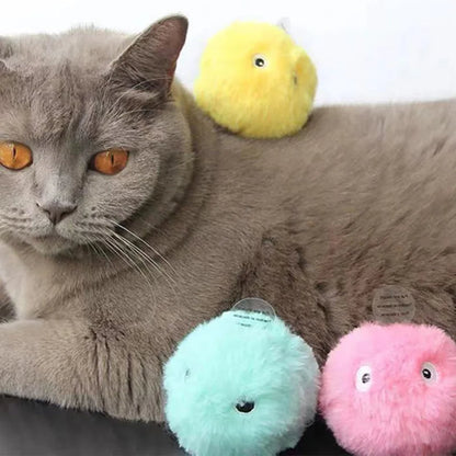 Fun Cat Toy Balls with Realistic Animal Sounds
