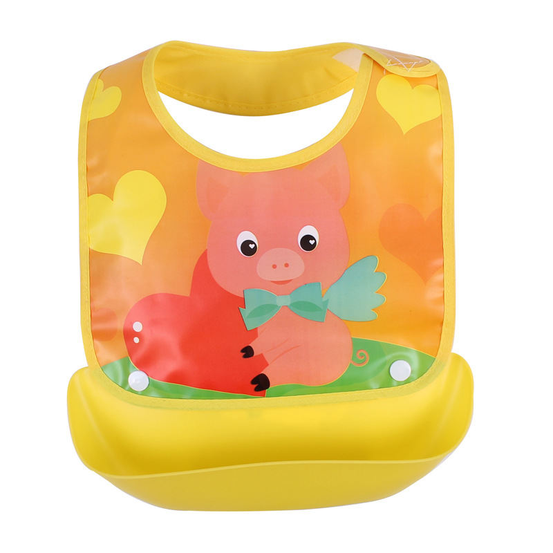 Befez | Baby Bib with Crumb Tray - Easy Clean, Fun Design