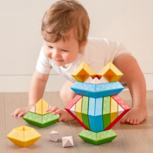 Colorful Kids Stacking Blocks - Befez