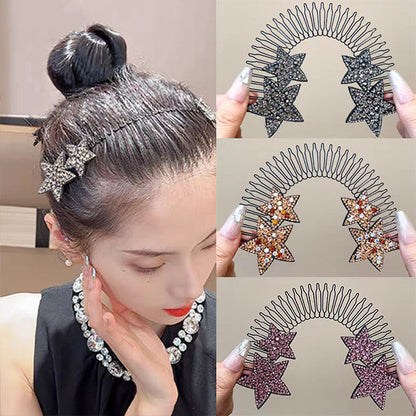 Clear Star Hair Clip