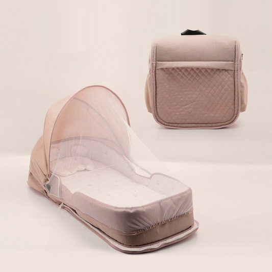 Baby Portable Travel Bed with Diaper Bag - Befez