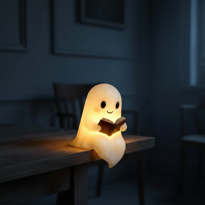 Cozy Table Night Light - Warm Handmade Bedroom Lamp