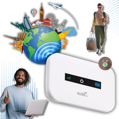 Compact Mobile Wi-Fi Hotspot