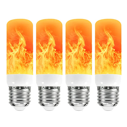 Warm Ambient Flicker Effect Table Lamp