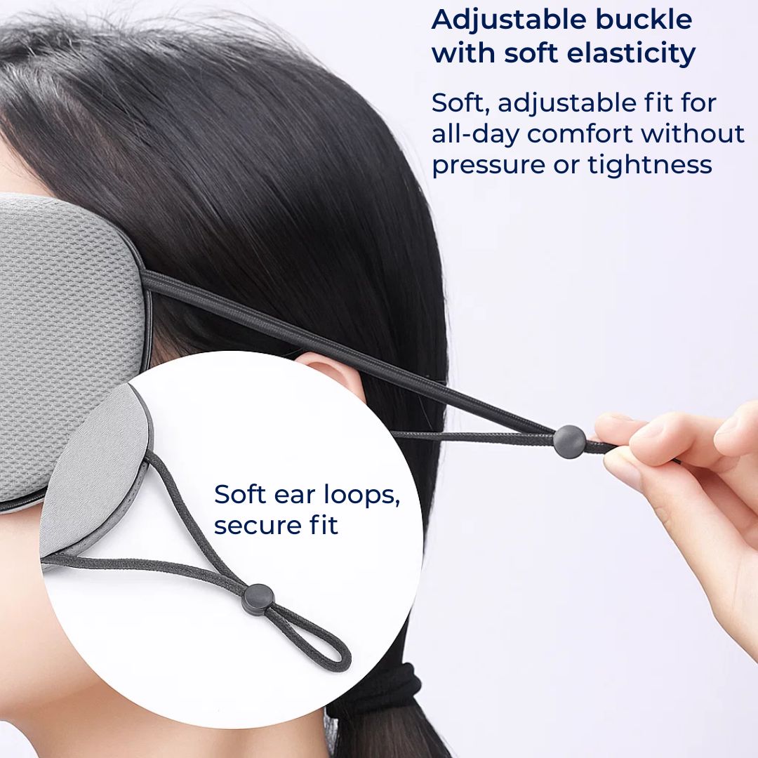 Thermal Reversible Blackout Mask for Sleep
