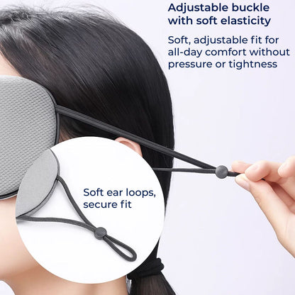Thermal Reversible Blackout Mask for Sleep