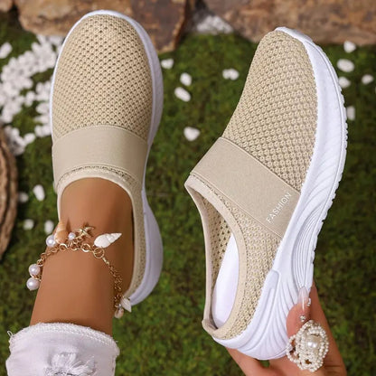 Airy Breathable Mesh Slip On Shoes