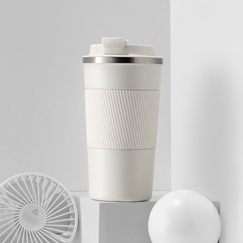 Premium Steel Travel Mug with Leak Proof Lid