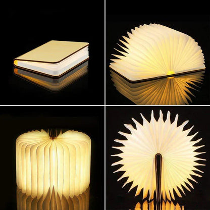 Compact LED Reading Lamp with Flexible Arm