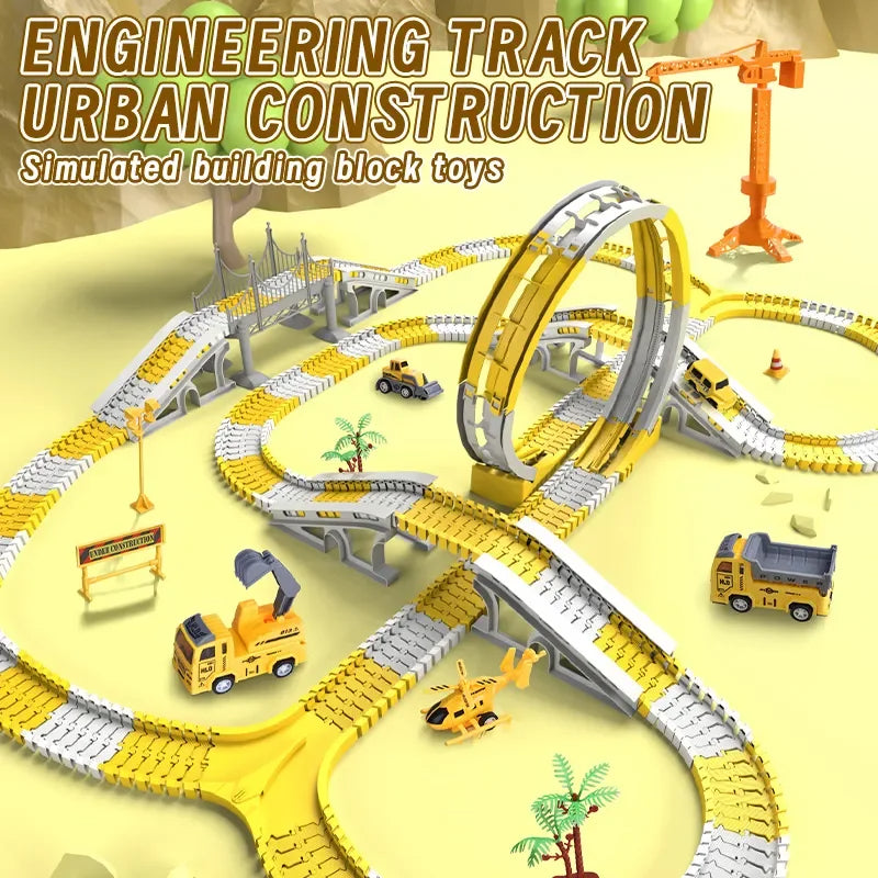 Exciting Racing Track Set with Cars