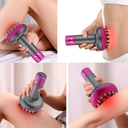 Relaxing Electric Massage Brush for Skin Toning